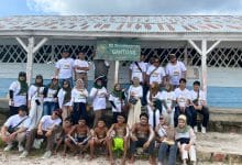 Outing perusahaan di Belitung