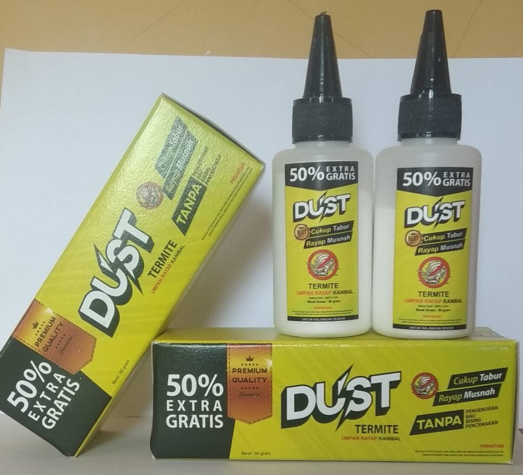 Pengalaman Menggunakan Obat Anti Rayap DUST Untuk Membasmi Rayap dengan Cepat 2 obat anti rayap dust