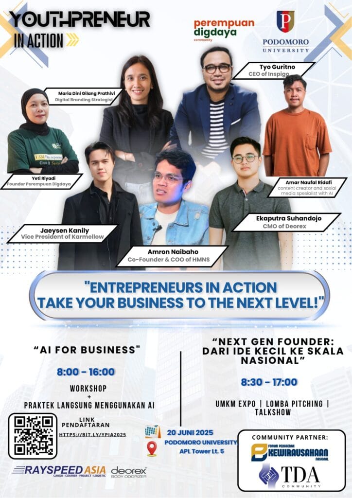 Bongkar Rahasia Sukses Bisnis dengan AI: Workshop "AI for Business" di Podomoro University 2 ai for business