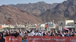 BTPN Syariah Wujudkan Impian 383 Nasabah Berangkat Umrah Gratis dengan Satu Pesawat ke Tanah Suci 5 rupiah